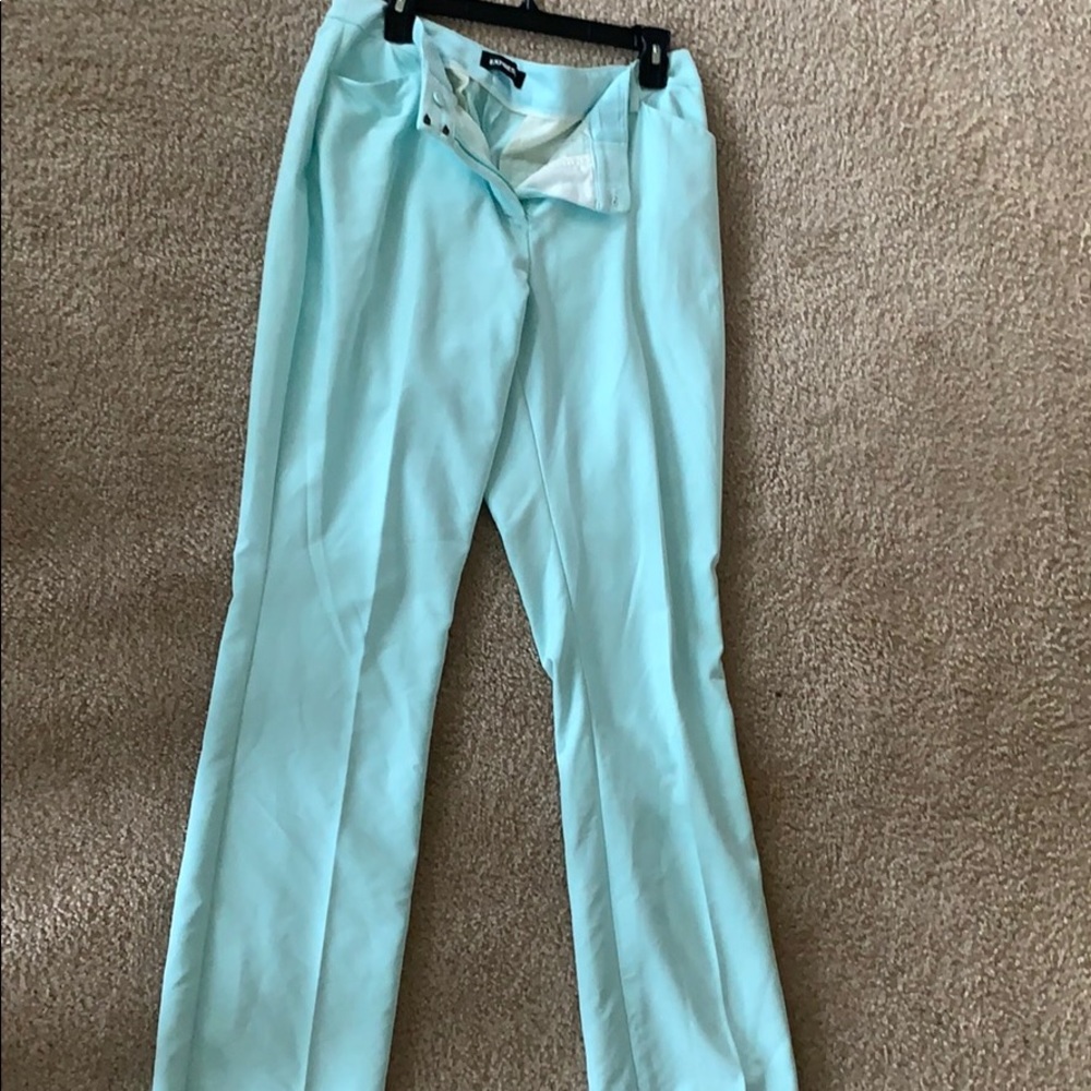 Express Barely Boot Mid Rise Dress Pants